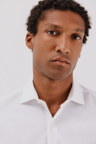 Camisa Manga Larga de Algodón