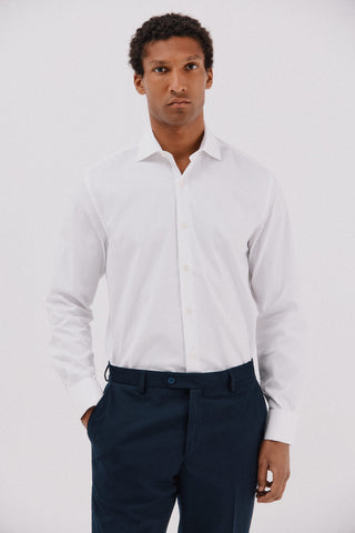 Camisa Manga Larga de Algodón