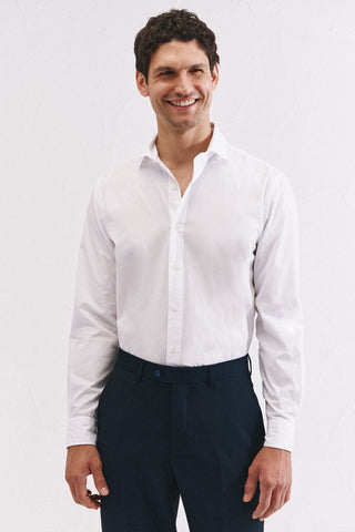 Camisa Manga Larga de Algodón
