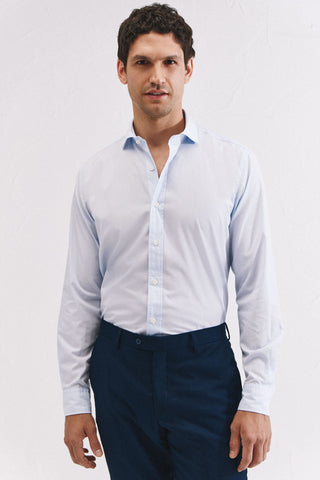 Camisa Manga Larga de Algodón
