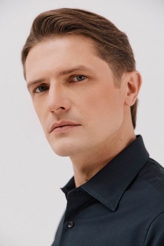 Camisa Manga Larga de Algodón