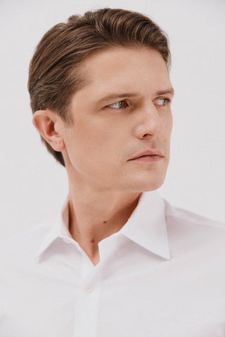 Camisa Manga Larga de Algodón