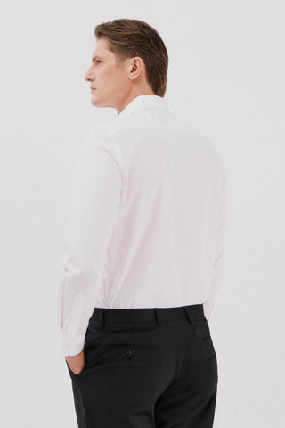 Camisa Manga Larga de Algodón