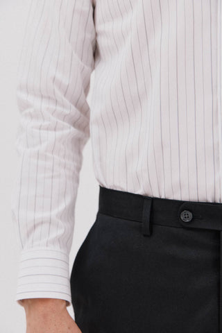 Camisa Manga Larga Estampado Rayas