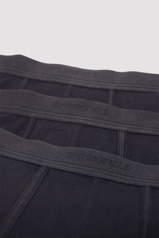 Paquete de 3 Bóxers con Cintura Elástica