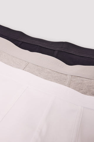 Paquete de 3 Bóxers con Cintura Elástica