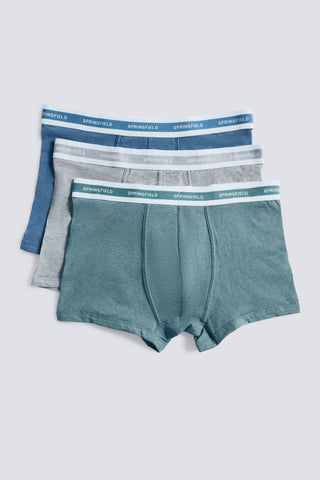 Paquete de 3 Bóxers con Cintura Elástica, Niño