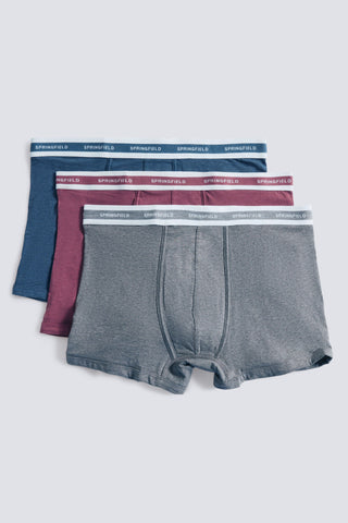 Paquete de 3 Bóxers con Cintura Elástica, Niño