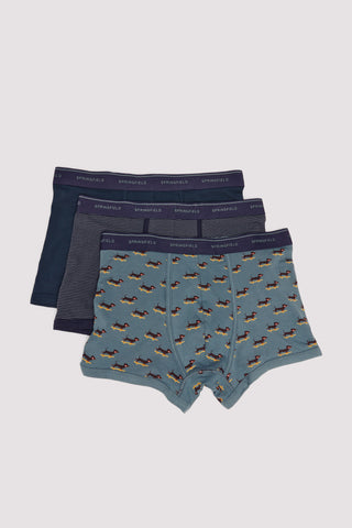 Paquete de 3 Boxers con Estampado