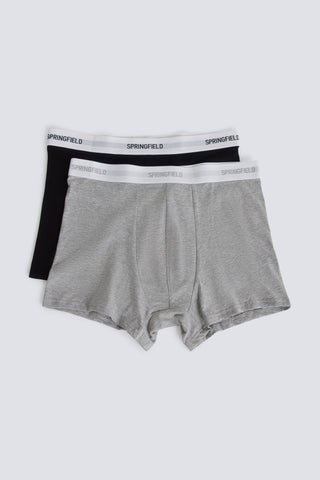2 Pack Cotton Logo Boxers