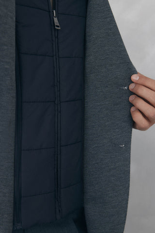Blazer Regular Fit con Bolsillos Delanteros