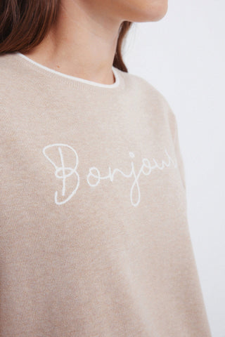 Sudadera Cuello Redondo con Gráfico