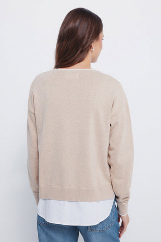 Sudadera Cuello Redondo con Gráfico