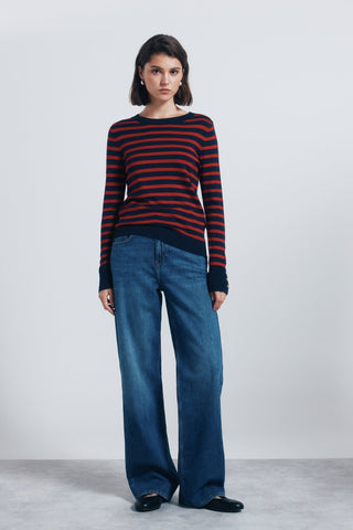 Sudadera Cuello Redondo con Detalle Botones