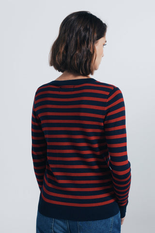 Sudadera Cuello Redondo con Detalle Botones