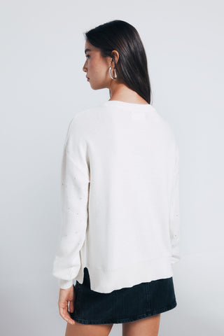 Sudadera Manga Larga con Cristales