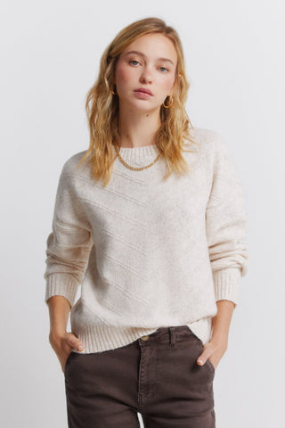 Sudadera Manga Larga con Textura