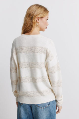 Sudadera Cuello Redondo de Canalé