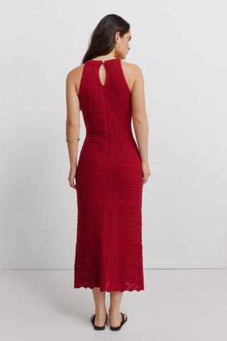 Square Pointelle Dress.