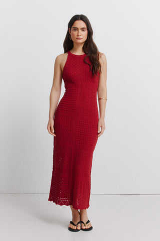 Square Pointelle Dress.