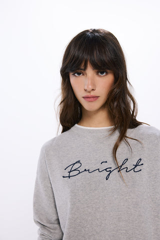 Sudadera Gráfica Bright Bordado