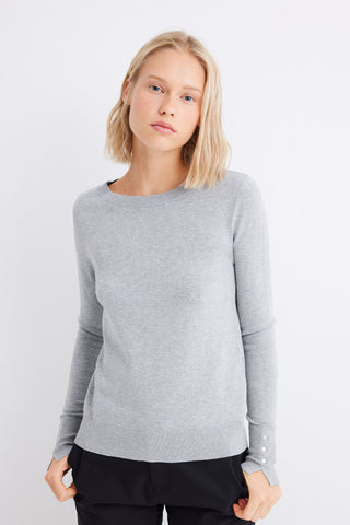 Sudadera Puño con Botones