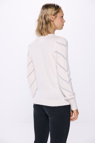 Sudadera Cuello Redondo con Lúrex