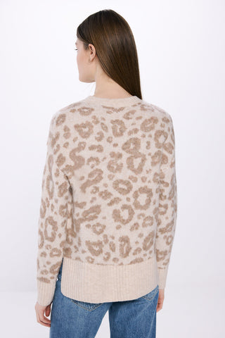 Sudadera con Estampado Animal Print