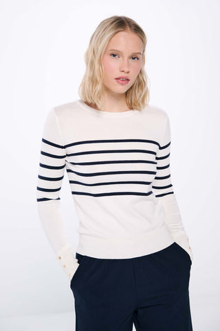 Sudadera con Botones en los Puños