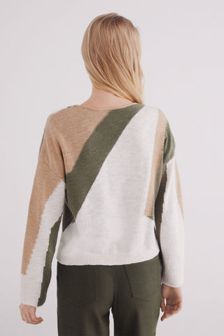 Sudadera Manga Larga Colorblock