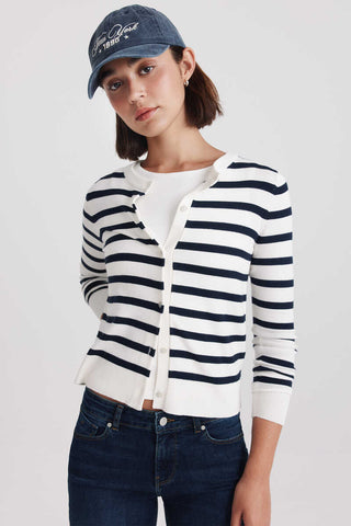 Chaqueta Corta de Punto con Botones