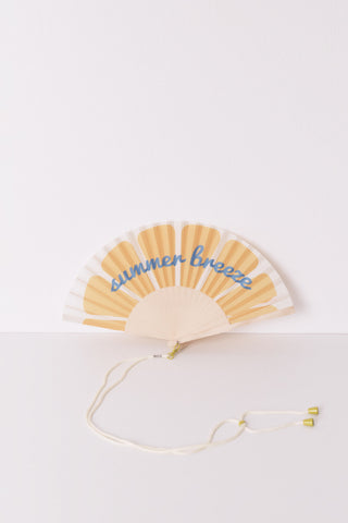 Abanico con Estampado de Limón