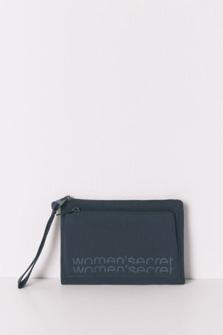 Monedero Mini de Nylon con Logo