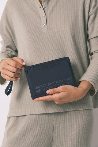 Monedero Mini de Nylon con Logo