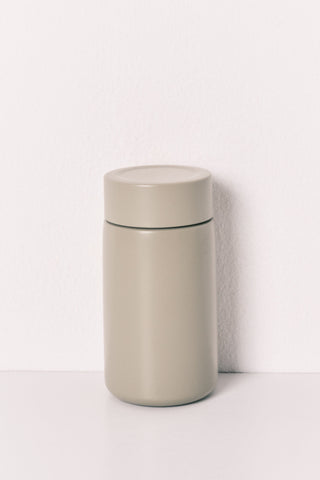 Small Metallic Bottle with Logo