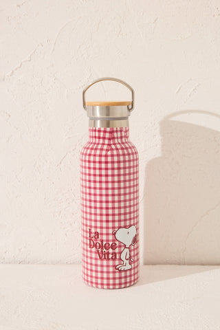Botella con Cuadros Vicky Colección Snoopy