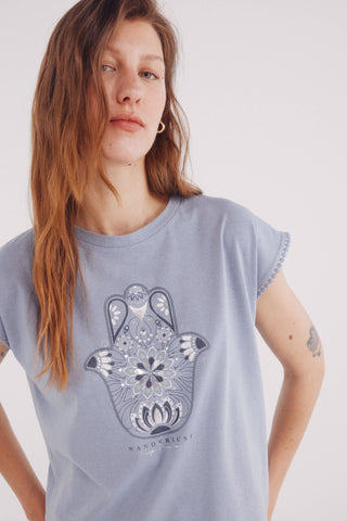 Camiseta Manga Corta con Gráfico