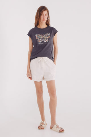 Camiseta Manga Corta con Gráfico