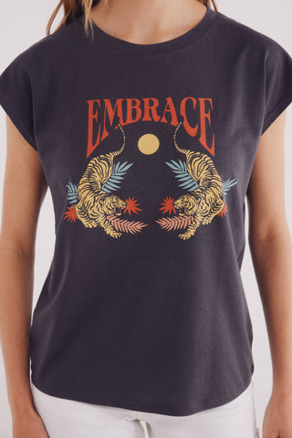 Camiseta Manga Corta con Gráfico