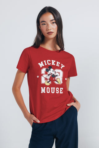 Camisa Manga Corta Colección Disney Mickey Mouse