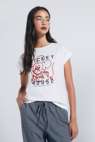 Camisa Manga Corta Colección Disney Mickey Mouse