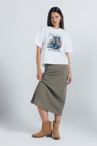 Camiseta Manga Corta con Gráfico