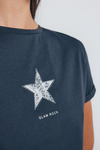 Camiseta Manga Corta con Gráfico
