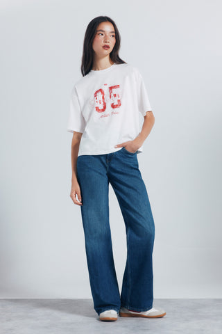 Camiseta Manga Corta con Gráfico