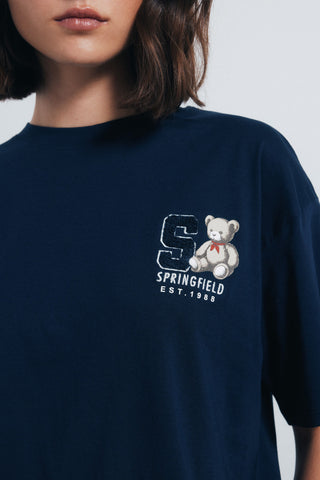 Camiseta Manga Corta con Gráfico