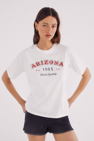 Camiseta Manga Corta con Gráfico Arizona