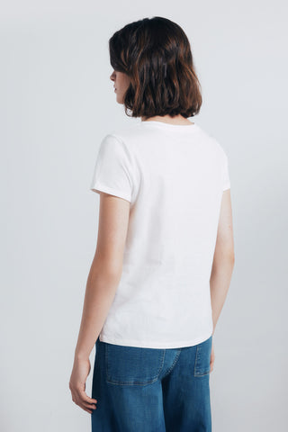 Camiseta Manga Corta con Gráfico Mafalda