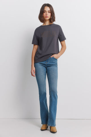 Camiseta Manga Corta con Gráfico Wild