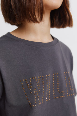 Camiseta Manga Corta con Gráfico Wild