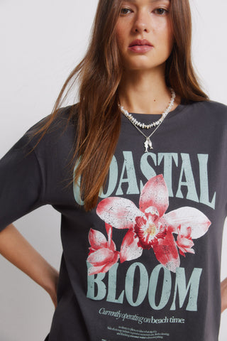 Camiseta Manga Corta con Gráfico Coast